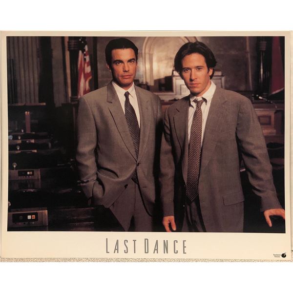 Last Dance British Original 1996 Vintage Lobby Card