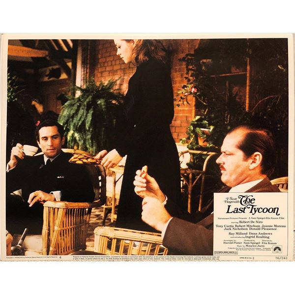 Last Tycoon Original 1976 Vintage Lobby Card