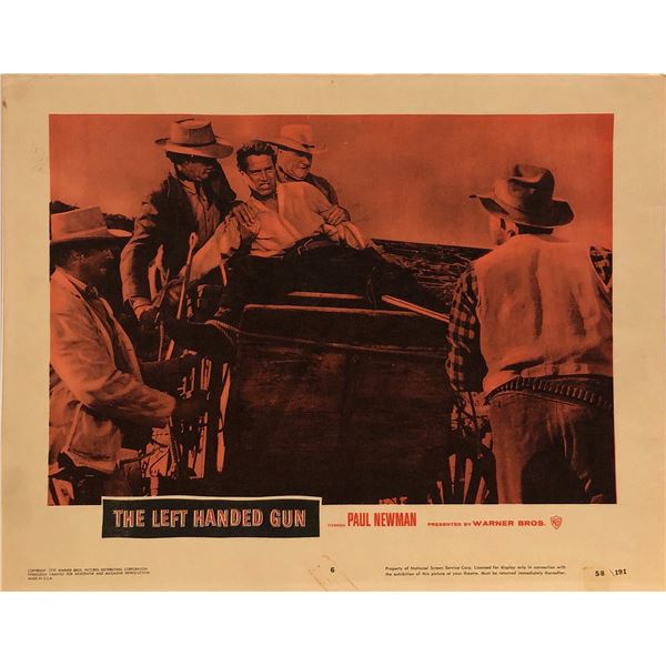The Left Handed Gun Original 1958 Vintage Lobby Card