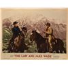 Image 1 : The Law and Jake Wade Original 1958 Vintage Lobby Card
