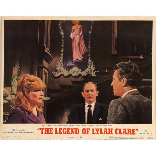 The Legend of Lylah Clare Original 1968 Vintage Lobby Card