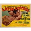 Image 1 : Latin Lovers Original 1953 Vintage Lobby Card