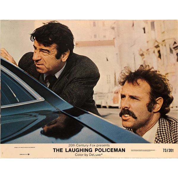 The Laughing Policeman Original 1973 Vintage Lobby Card