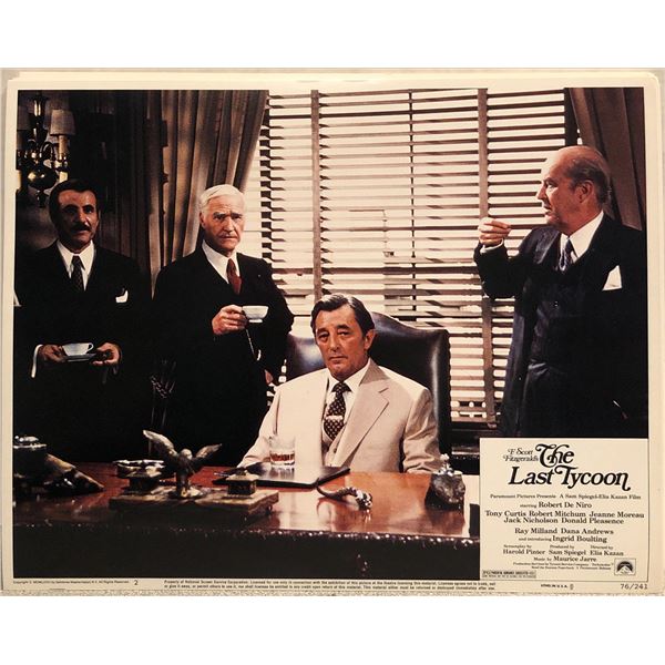 Last Tycoon Original 1976 Vintage Lobby Card
