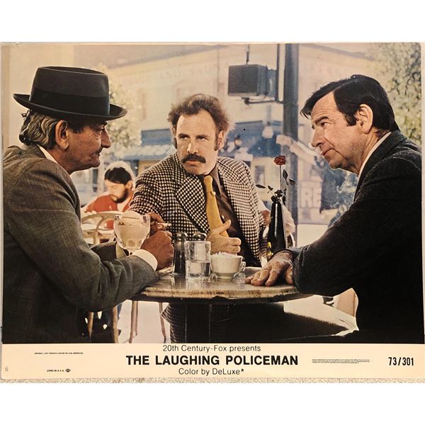 The Laughing Policeman Original 1973 Vintage Lobby Card