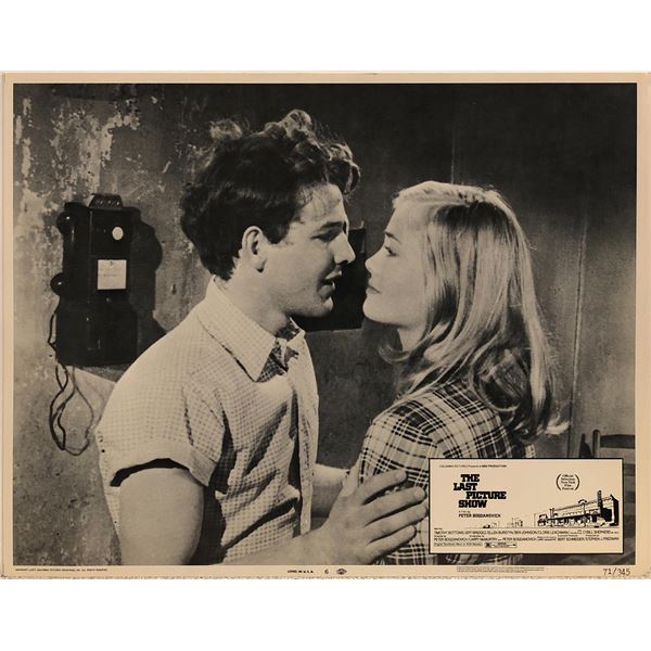 The Last Picture Show Original 1971 Vintage Lobby Card