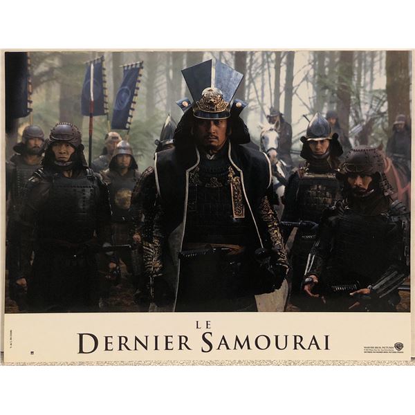 The Last Samurai Original 2003 French Lobby Card