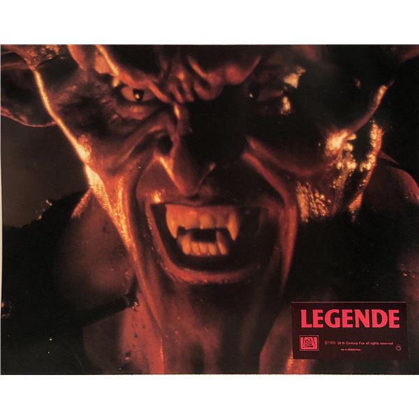 Legend Original 1985 Vintage French Lobby Card