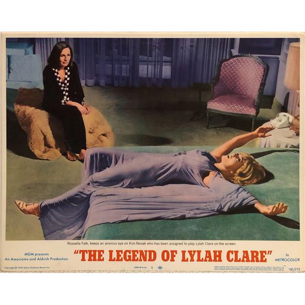 The Legend of Lylah Clare Original 1968 Vintage Lobby Card