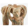 Image 4 : 3 Men Green and Sand Color Ceramic Statue