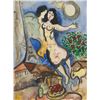Image 1 : French Watercolor on Paper Signed Marc Chagall