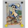 Image 2 : French Watercolor on Paper Signed Marc Chagall