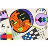 Image 3 : Russian Mixed Media on Board Signed Kandinsky