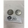Image 2 : 2 1965 Canadian Silver 50 Cent Pieces