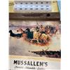 Image 2 : 6 Large 1970's Mussalam's Motors Wall Calanders Used Condition, Great Graphics