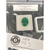 Image 1 : Huge Natural Emerald 12.25ct 16.27x 12.32x8.41mm-Oval Cut-Transluscent- Brazil-Oil Treatment