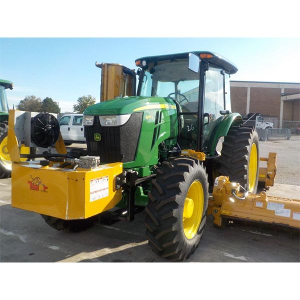 2015 JOHN DEERE 6105D Farm Tractor