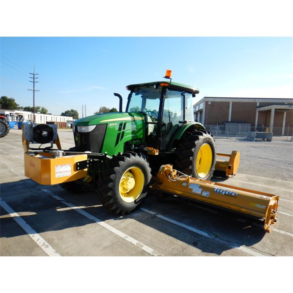 2015 JOHN DEERE 6105D Farm Tractor
