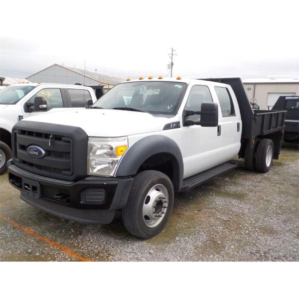 2014 FORD F450 XL Flatbed Truck