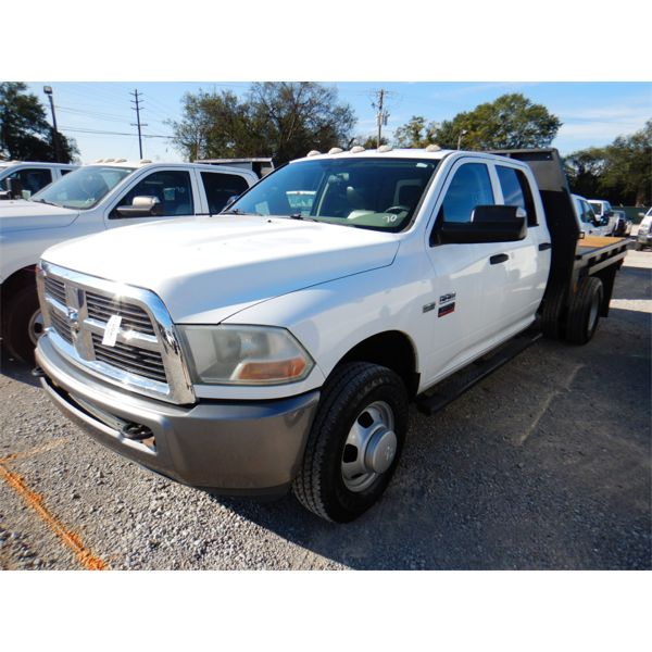 2011 DODGE RAM 3500 HEAVY DUTY Flatbed Truck