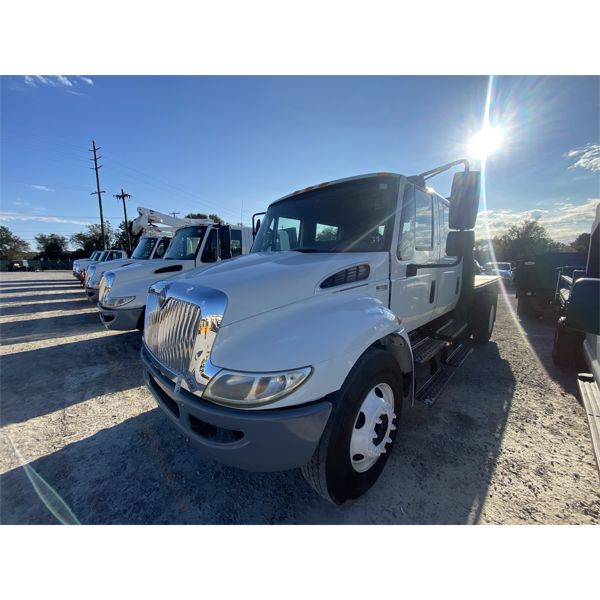 2013 INTERNATIONAL 4300 DURASTAR Flatbed Dump Truck
