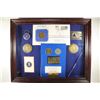 Image 1 : FRAMED JOHN F. KENNEDY US BICENTENNIAL GOLD SET
