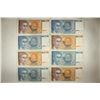 Image 1 : 8 PIECES OF YUGOSLAVIA CURRENCY 4-1990-500 DINARS