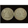 Image 2 : 1962-D & 1963-D FRANKLIN HALF DOLLARS