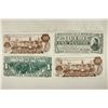 Image 2 : 4 PIECES QUEBEC CANADA CRISP UNC NOVELTY NOTES