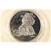 Image 1 : 1 TROY OZ .999 FINE SILVER PROOF ROUND "GARFIELD"