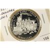 Image 1 : 2001 LIBERIA SILVER PROOF $20 LEGENDS OF THE RAILS