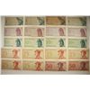 Image 1 : 20 PIECES OF INDONESIA 4-1 SEN, 4-5 SEN, 4-10 SEN,