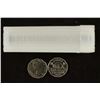 Image 1 : ROLL OF 40-1958 CANADA FIVE CENTS BRILLIANT UNC