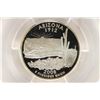 Image 2 : 2008-S SILVER ARIZONA QUARTER PCGS PR70 DCAM