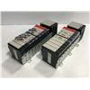 Image 2 : (2) Allen Bradley 1756-A10 10-Slot Chassis W/ Modules