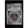 Image 2 : EGYPT: Abdul Hamid II, 1876-1909, AE 1/20 qirsh, Misr, AH1293 year 31. PCGS MS64 RB