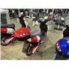 Image 2 : WHITE/RED E-70RR ELECTRIC SCOOTER 220LBS CAPACITY, MAX SPEED 32KM/H