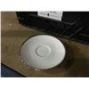 Image 2 : 4 BINS OF COMMERCIAL 8" WHITE AND SILVER DETAILED SIDE PLATES AND 3 BINS OF COMMERCIAL 6" WHITE AND