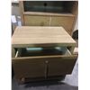 Image 2 : PACIFIC LIGHT WOOD SINGLE DRAWER NIGHTSTAND W24 X D"17" X H24"