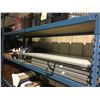Image 2 : 2 SHELFS OF ASSORTED OFFICE SUPPLIES, 2 FOLDING TABLES, ASSORTED WHITE BOARD, CORKBOARD, SIGNAGE