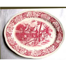 Platter 12  red Historical America - Homer #1973906