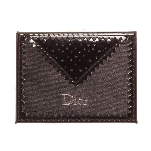 Christian Dior Black Mirror Card Holder