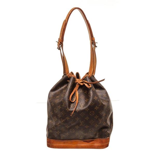 Louis Vuitton Brown Monogram Noe GM Bucket Bag