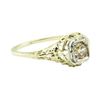 Image 1 : 0.30 ctw Diamond Ring - 14KT Yellow Gold