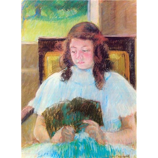 Mary Cassatt - Young Girl Reading