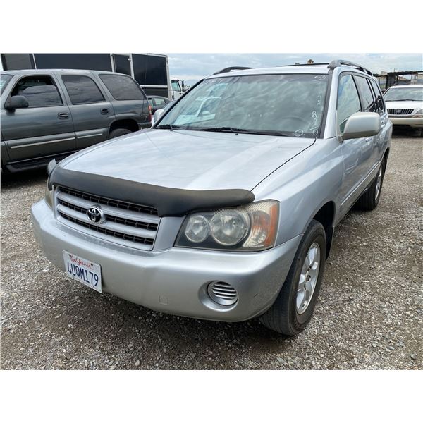 2001 Toyota Highlander