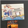 Image 1 : 2001 FLEER AUTHENTIC GAME USED BOARDS CERTIFIED MIKE BOSSY HOCKEY CARD (ref2697)