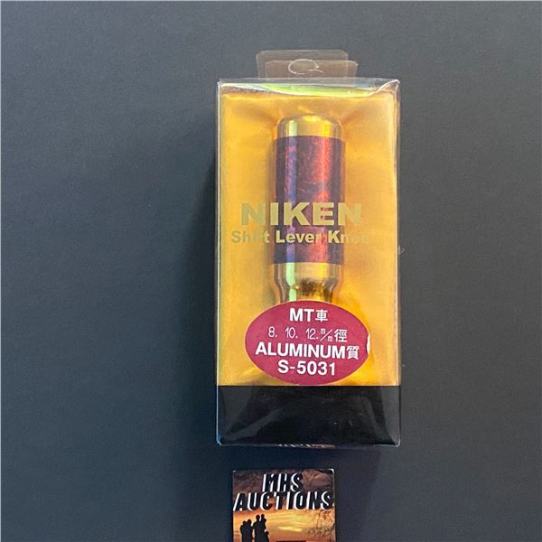 NIKEN ALUMINUM S-5031 GEAR SHIFT KNOB BRAND NEW