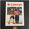 Image 1 : VANCOUVER CANUCKS PROGRAM FROM FEBRUARY 28 1982