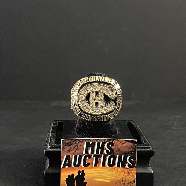 MONTREAL CANADIENS N.H.L 1988 "ROY" CHAMPIONSHIP REPLICA RING (ref807)